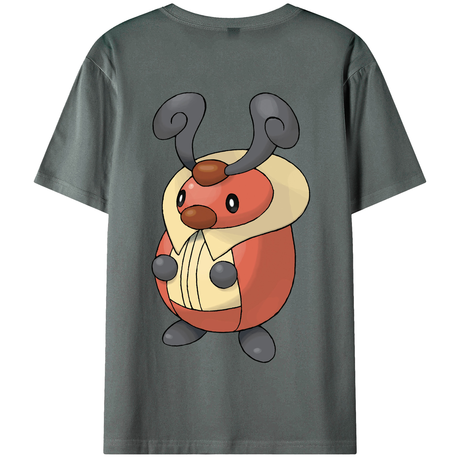 （画像用） ポケットモンスター Pokémon 綿100％半袖Tシャツ（背面プリント）